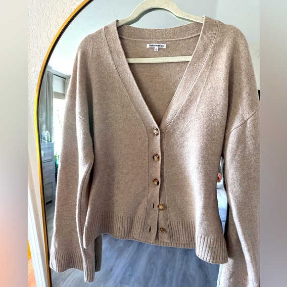 Reformation wool cardigan - Picture 2 of 3